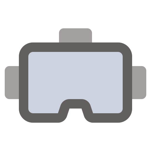 gafas de realidad virtual icono gratis