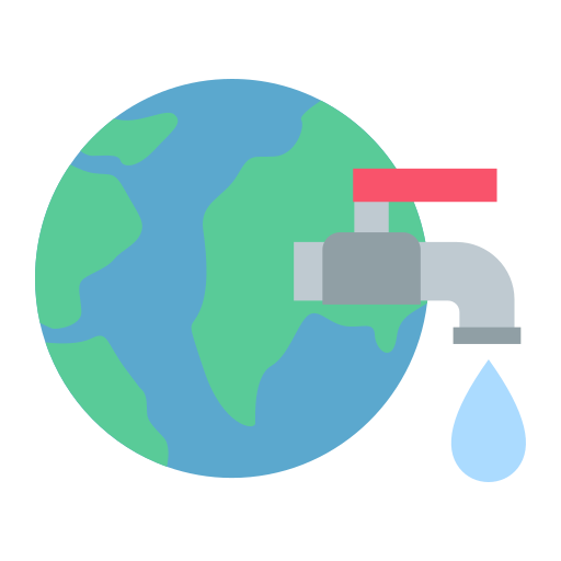 dia del agua icono gratis