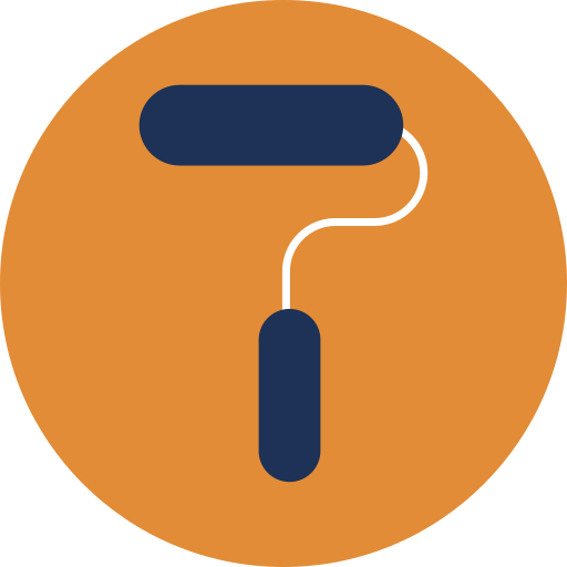 cepillo de pintura icono gratis