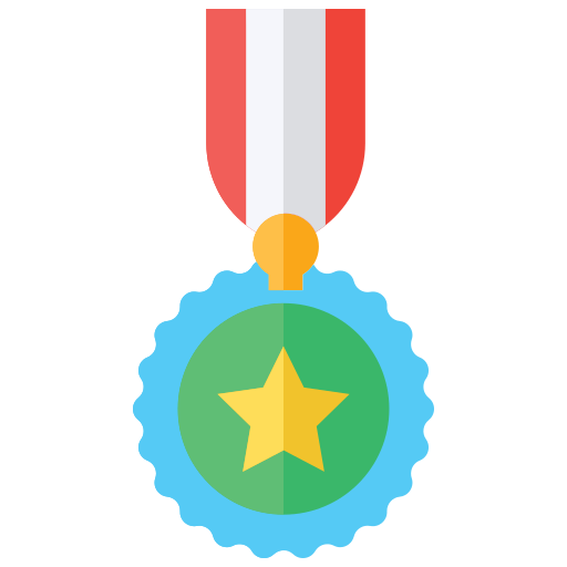 Ícone de medalha grátis ícone Ícone de medalha grátis ícone