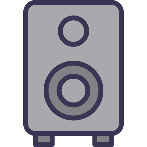 altavoz icono gratis