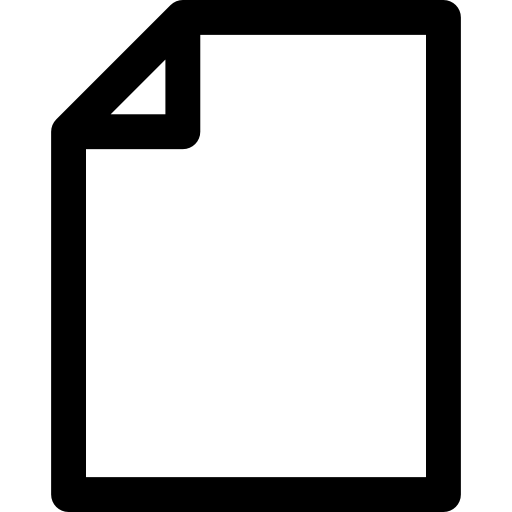 Documents Basic Rounded Lineal icon