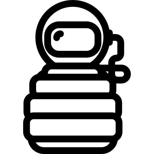 astronauta icono gratis