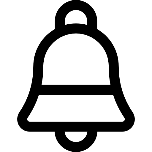 Bell Basic Rounded Lineal icon