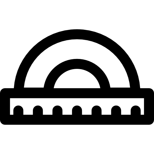 Protractor free icon Protractor free icon