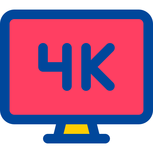 4k icono gratis