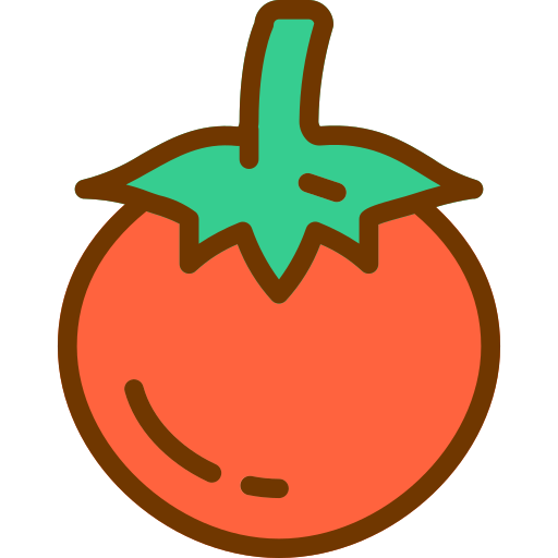 Tomato Berkahicon Lineal Color icon