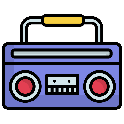 Radio cassette free icon Radio cassette free icon