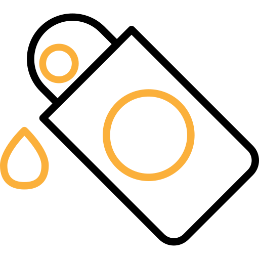 botella de color icono gratis