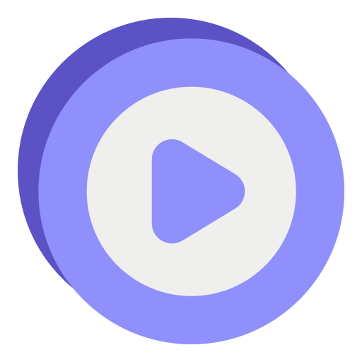 bouton vidéo Icône gratuit