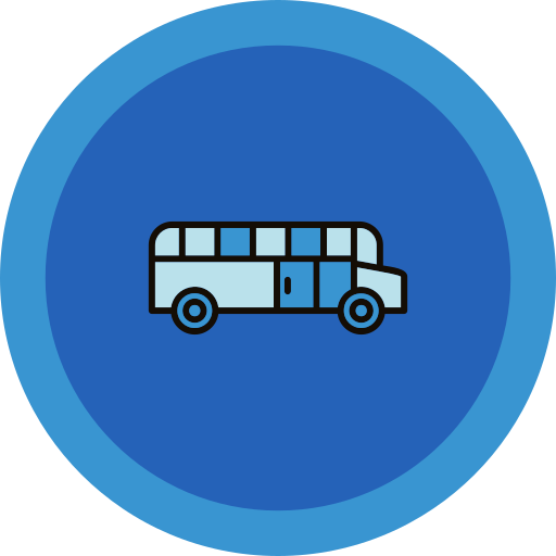 Ônibus escolar grátis ícone Ônibus escolar grátis ícone