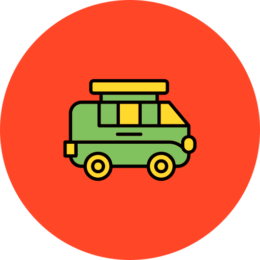 캠프 차 무료 아이콘