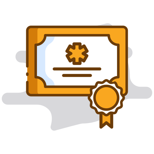 Certificate free icon Certificate free icon