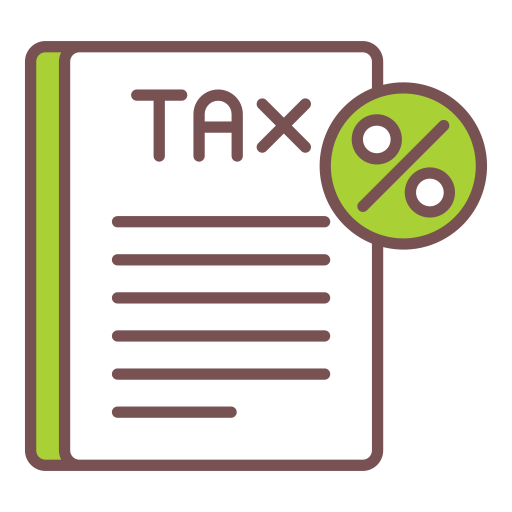 impuestos icono gratis