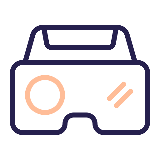 Óculos de realidade virtual grátis ícone Óculos de realidade virtual grátis ícone