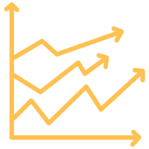 análisis de gráficos icono gratis