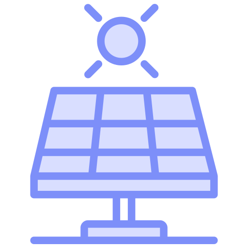 energía solar icono gratis