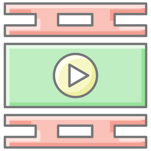 Video editing free icon