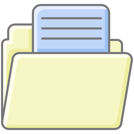 carpeta de archivos icono gratis