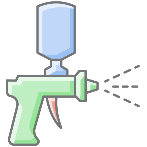 pintura en spray icono gratis