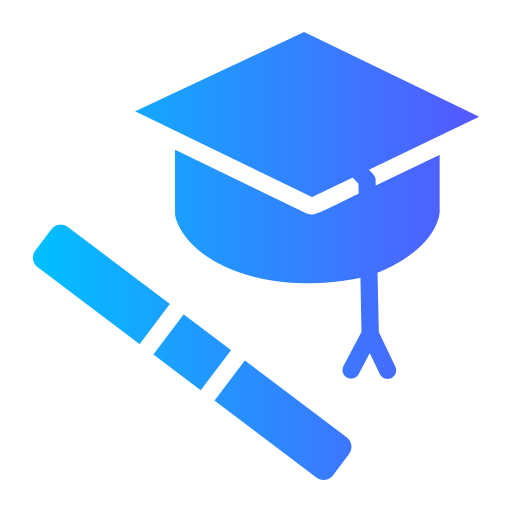 graduación icono gratis