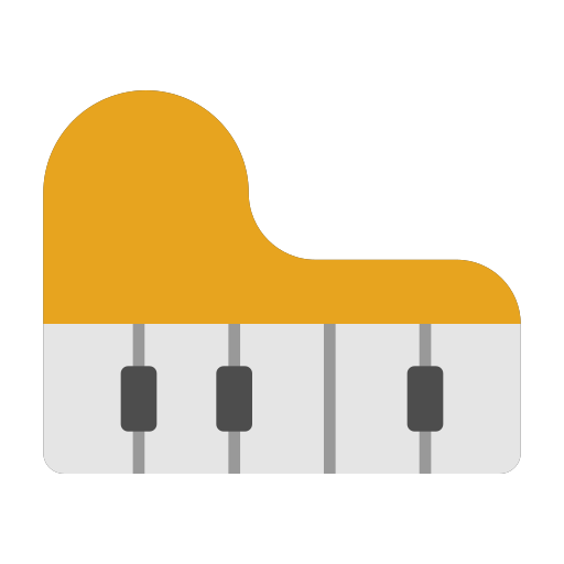 piano icono gratis