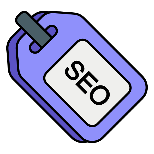 etiqueta seo icono gratis