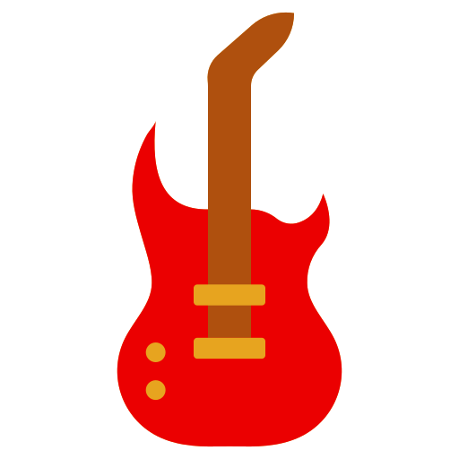 guitarra electrica icono gratis