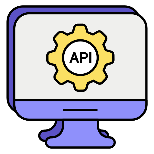 configuración de api icono gratis