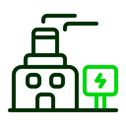 planta de energía icono gratis