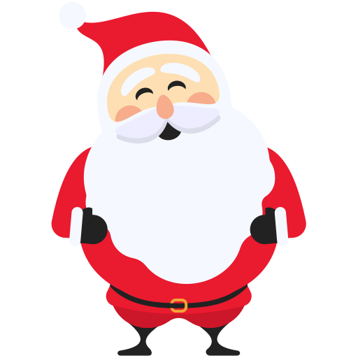 papá noel icono gratis