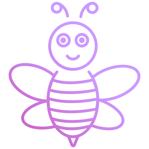 abeja icono gratis