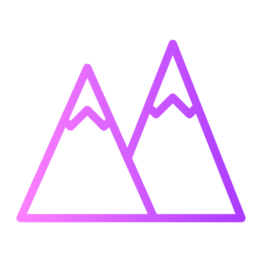 montanhas grátis ícone