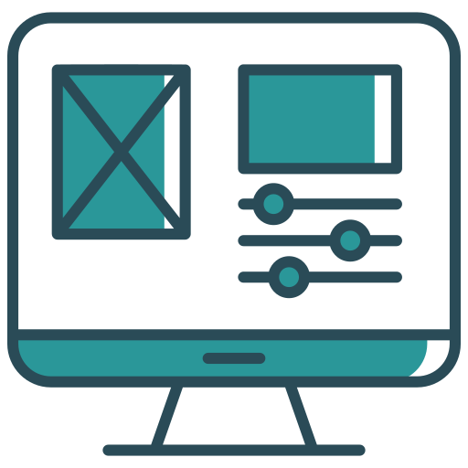 edición de fotos icono gratis