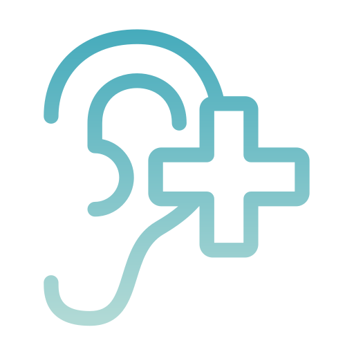 salud del oído icono gratis