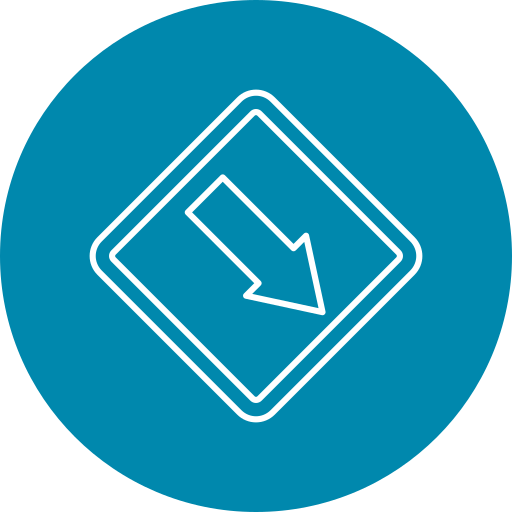 Down right free icon Down right free icon