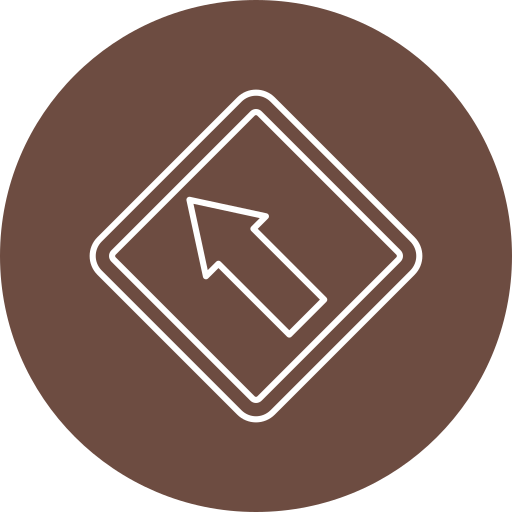 Top left free icon