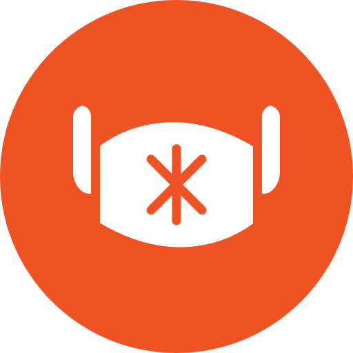 의료용 마스크 무료 아이콘