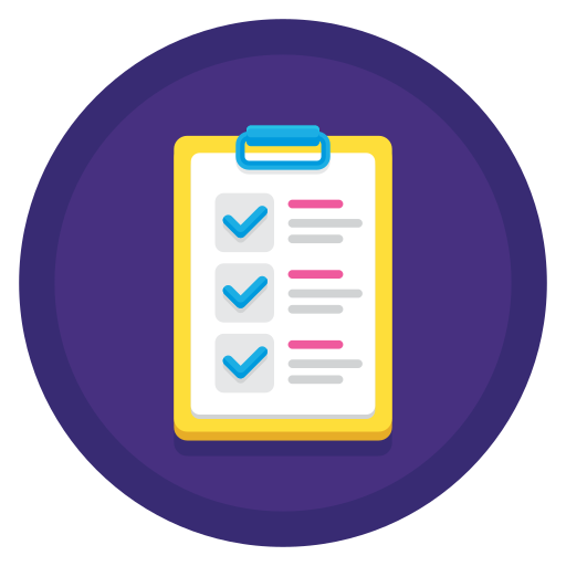lista de verificación icono gratis