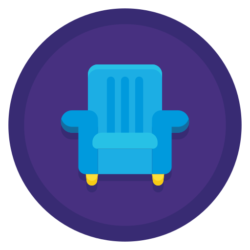 sillón icono gratis