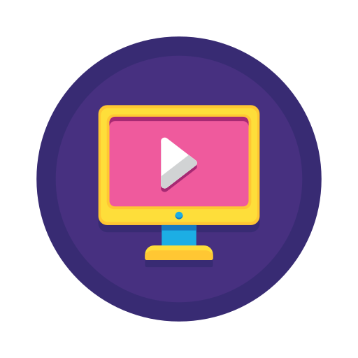 vídeo marketing icono gratis