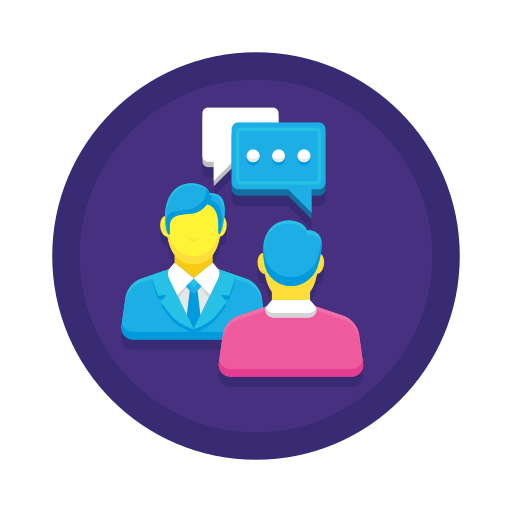 entrevista de emprego grátis ícone