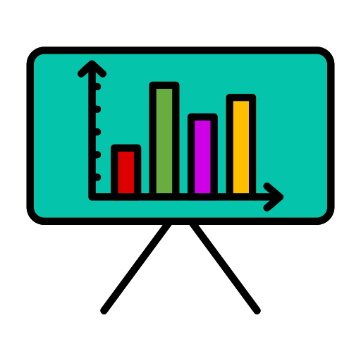 gráfico de columnas icono gratis