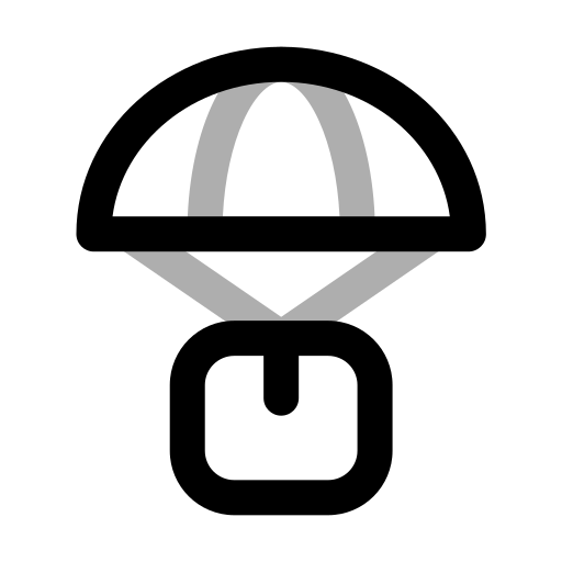 largage aérien Icône gratuit largage aérien Icône gratuit