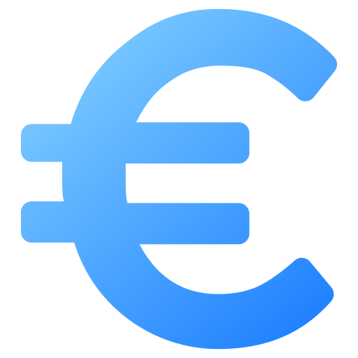 euro icono gratis