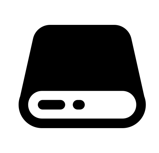 Data storage free icon Data storage free icon