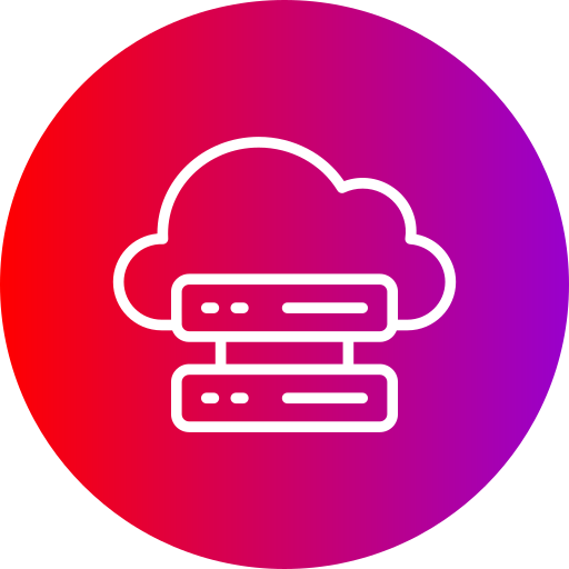 servidor en la nube icono gratis