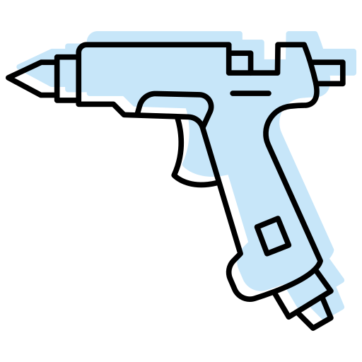 pistola de clavos icono gratis