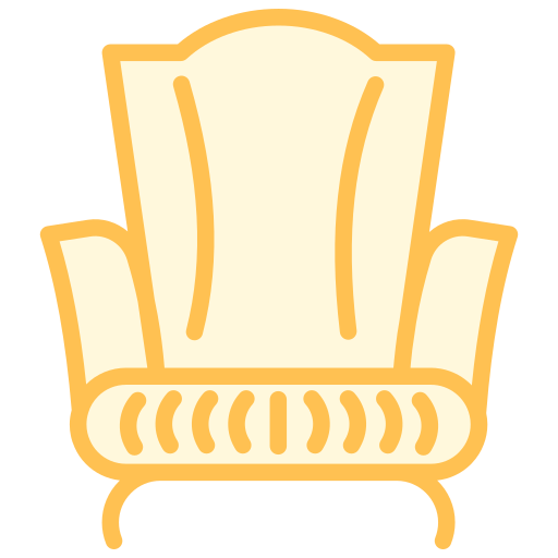 sillón cama icono gratis