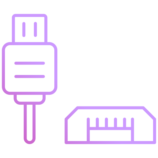 conector del cable icono gratis